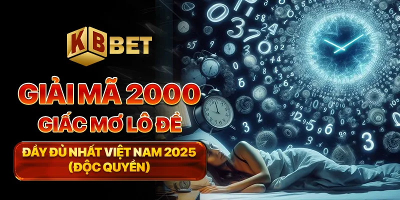 giải mã 2000 giấc mơ lô de
