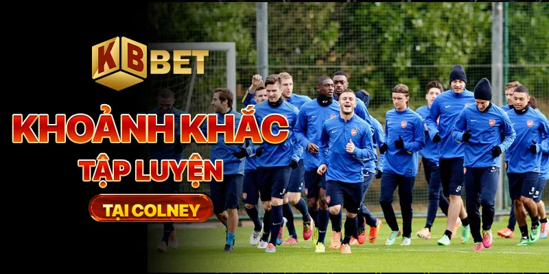 Khoảnh khắc tập luyện tại Colney