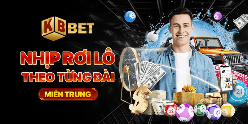 Nhịp rơi lô theo từng đài miền Trung